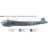 Italeri 1:72 Donier DO-217 K1/K2 with Fritz-X guided bombs - 1/72 Modelfly
