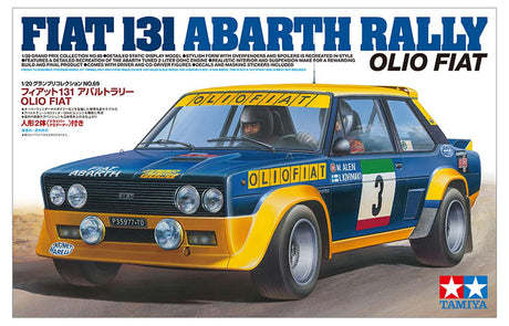 Tamiya Fiat 131 Abarth Rally Olio Fiat - Modelbil