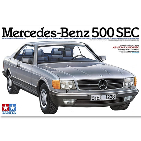 Tamiya 1/24 Mercedes-Benz 500 SEC - 1:24 Modelbil