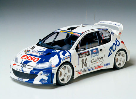 Tamiya Peugeot 206 WRC - Modelbil