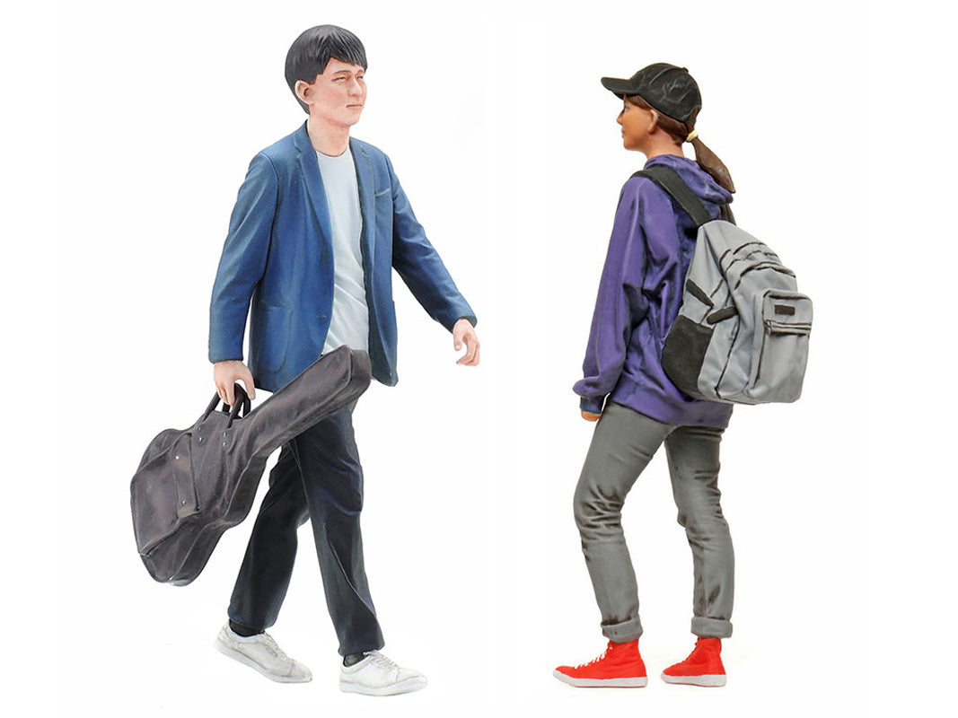 Tamiya Campus Friends Set 2 - Tilbehør