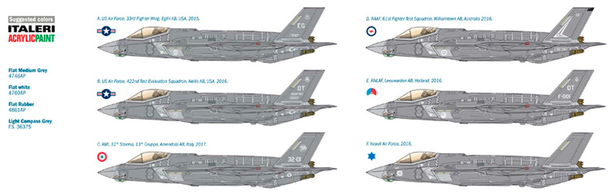 Italeri F-35A Lighting II - 1:32