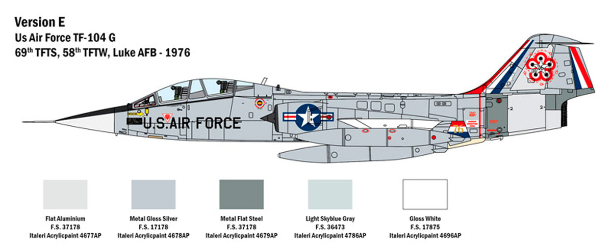 Italeri TF-104 G Starfighter - 1:32