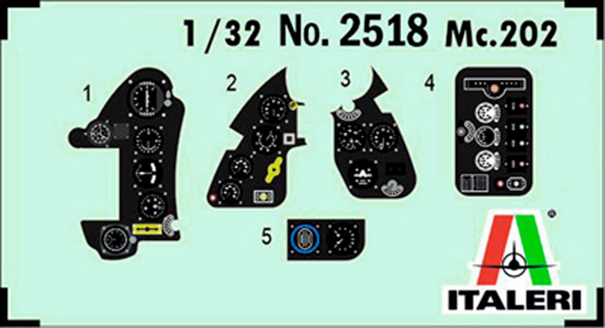 Italeri 1:32 Macchi MC.202 Folgore - Modelfly