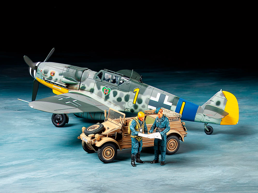 Tamiya Messerschmitt Bf109 G-6 - modelfly