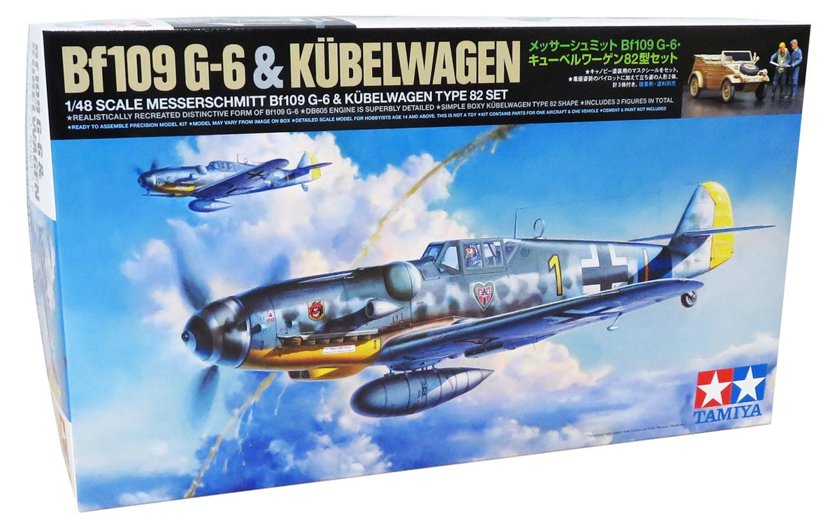 Tamiya Messerschmitt Bf109 G-6 - modelfly