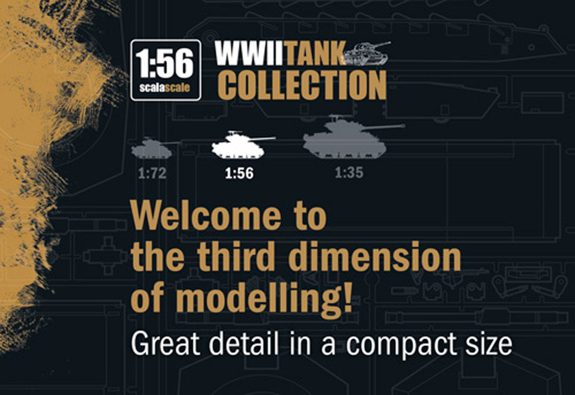 Italeri 1:56 M4A3E8 Sherman Fury - Modelkampvogn