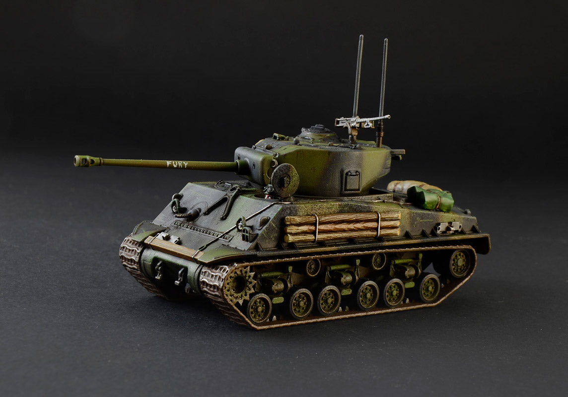 Italeri 1:56 M4A3E8 Sherman Fury - Modelkampvogn