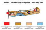 Italeri P-40E/K Kittyhawk 1:48