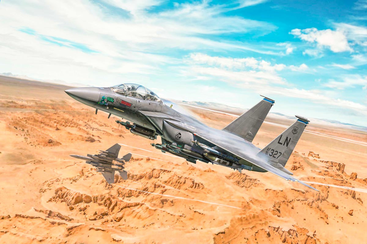 Italeri 1:48 F-15E Strike Eagle - Modelfly