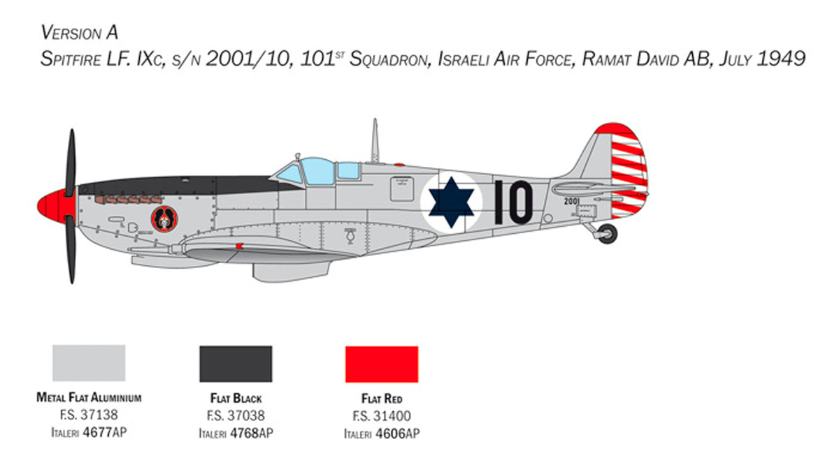 Italeri 1:48 Spitfire Mk. IX - Modelfly