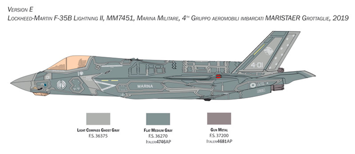 Italeri 1:48 F-35 B Lightning II - Modelfly