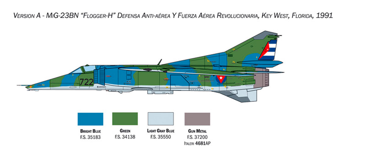 Italeri 1:48 MiG-27/MiG-23BN Flogger - Modelfly