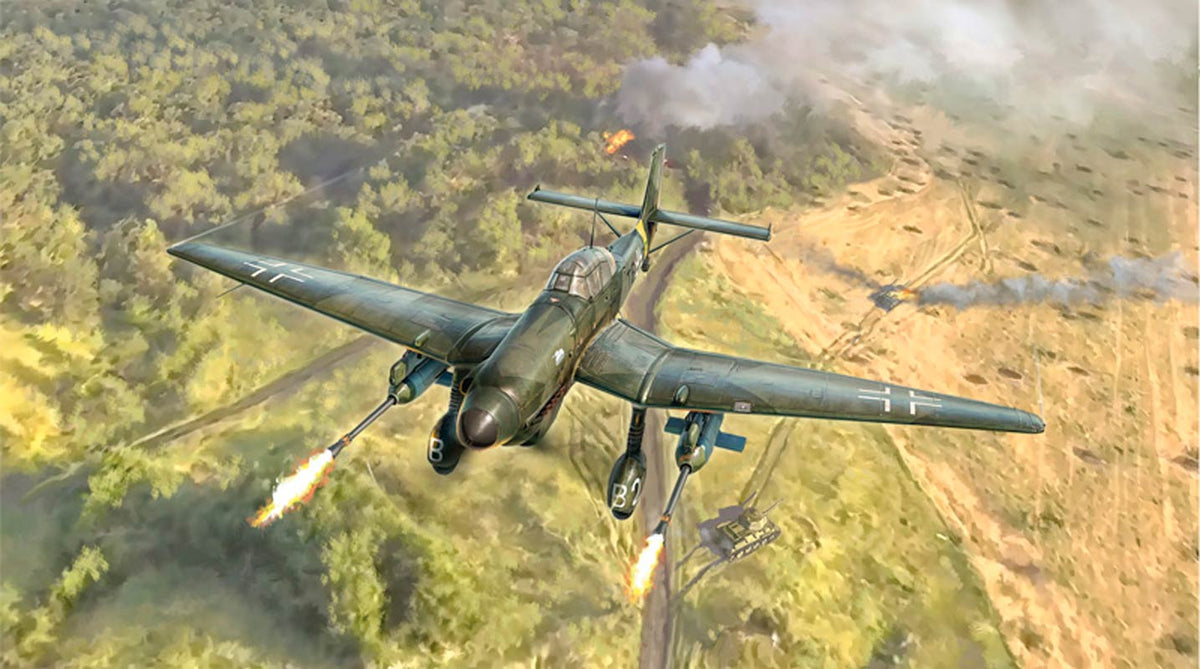 Italeri 1:48 Ju 87 G-1 Stuka Kanonenvogel - Modelfly