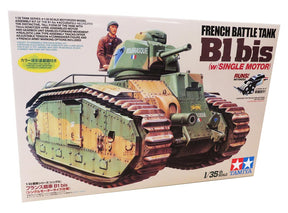 Tamiya French battle tank B1 bis - Modelkampvogn