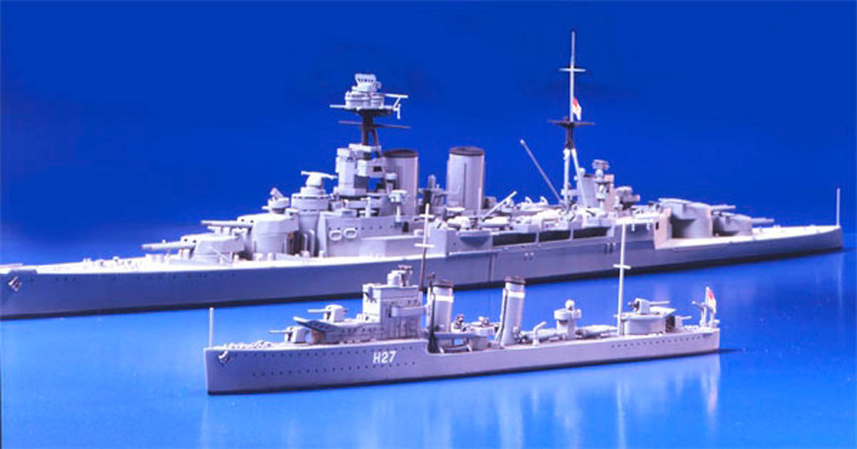 Tamiya British battle cruiser "Hood" - 2i1 Modelskib