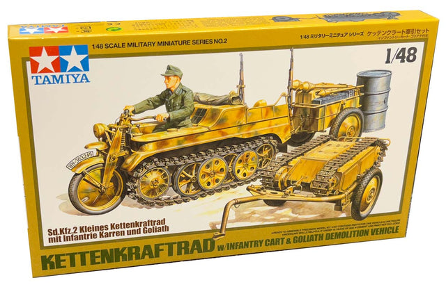 Tamiya Kettenkraftrad m. Goliath - Militærkøretøj