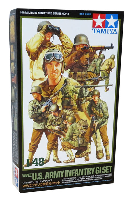 Tamiya US army infantry GI sæt - Modelfigur