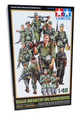 Tamiya German infantry on maneuvers sæt - Modelfigur