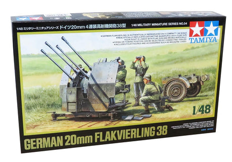 Tamiya German 20mm flakvierling 38 - Modelkampvogn