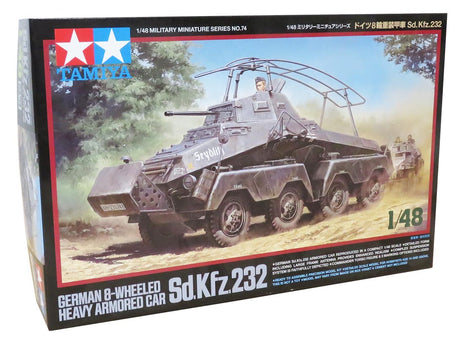 Tamiya German 8-wheeled heavy armored car Sd.Kfz.232 - Modelkampvogn