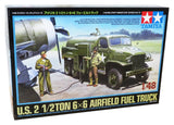 Tamiya Amerikansk 2 1/2 Ton 6 x 6 Brændstof Lastbil - Modelbil