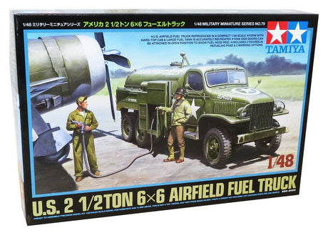 Tamiya Amerikansk 2 1/2 Ton 6 x 6 Brændstof Lastbil - Modelbil