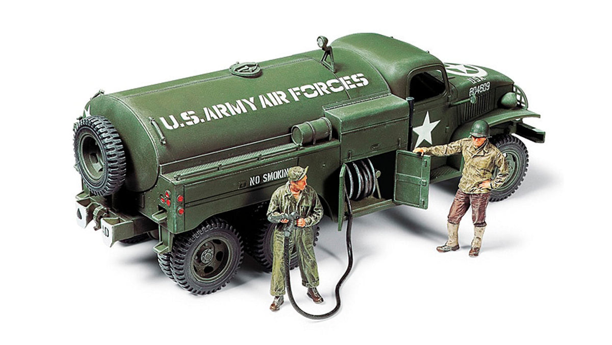 Tamiya Amerikansk 2 1/2 Ton 6 x 6 Brændstof Lastbil - Modelbil
