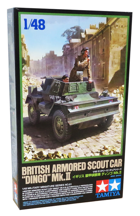 Tamiya British armored scout car Dingo Mk.II - Modelbil
