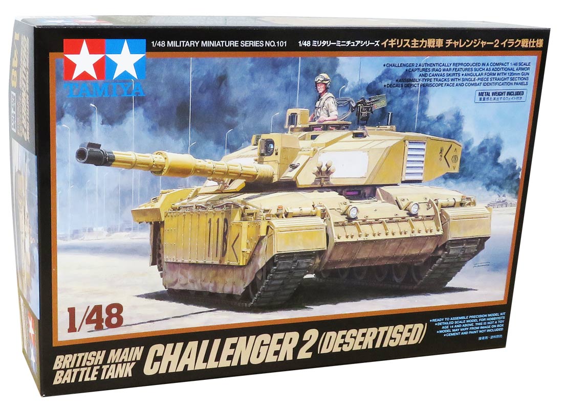 Tamiya British Main Battle Tank Challenger 2 - Modelkampvogn