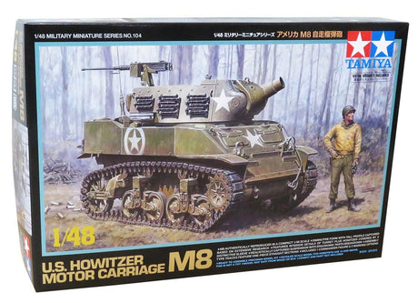 Tamiya US howitzer motor carriage M8 - Modelkampvogn