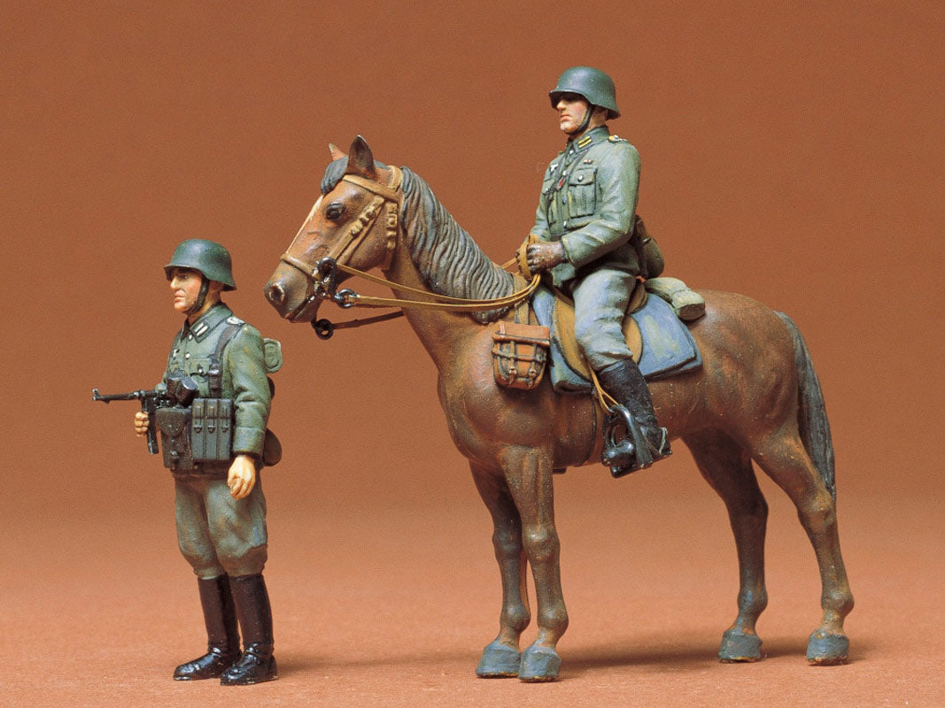 Tamiya German wehrmact mounted infantry sæt - Modelfigur