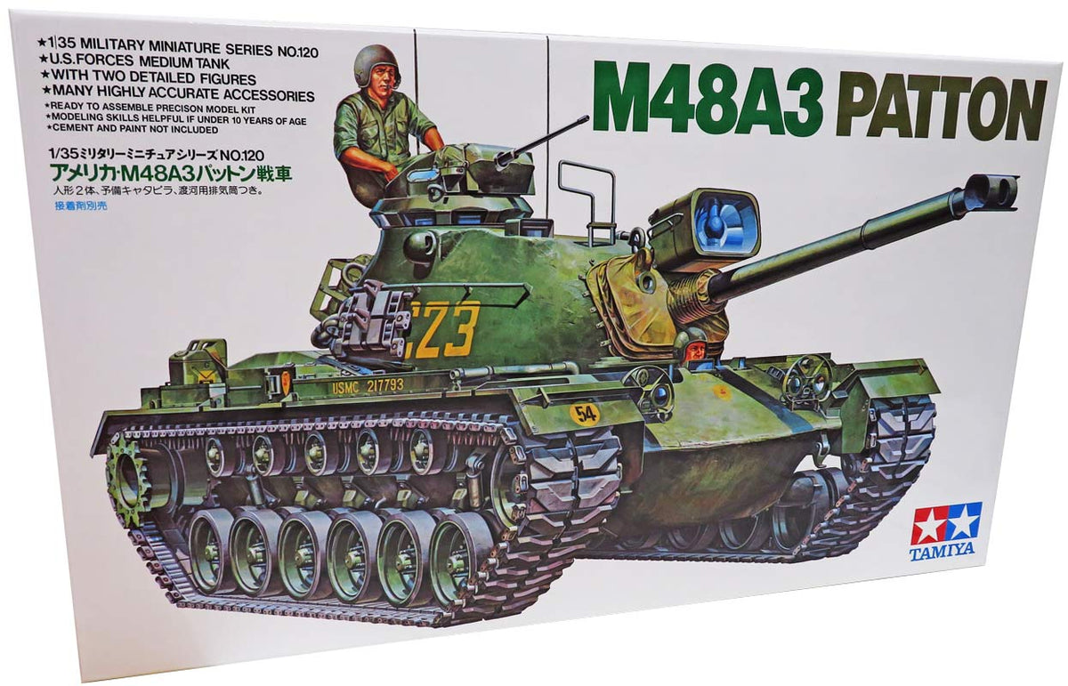 Tamiya US M48A4 Patton kampvogn
