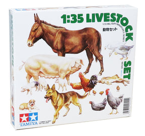 Tamiya Livestock sæt - Tilbehør