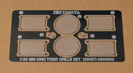 Tamiya metal tilbehørssæt til King Tiger 1:35 - Tilbehør
