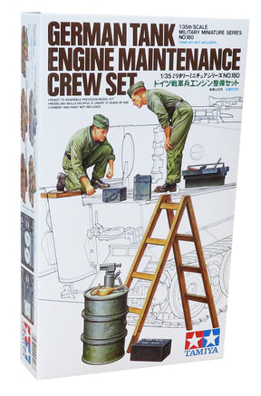 Tamiya German tank engine maintenance crew sæt - Modelfigur