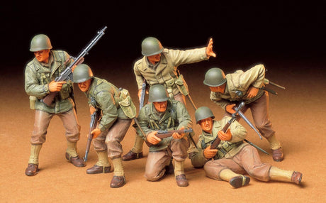 Tamiya US army assult infantry sæt - Modelfigur