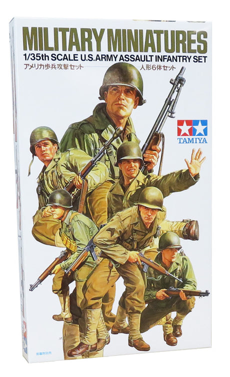 Tamiya US army assult infantry sæt - Modelfigur