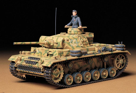Tamiya German Panzer III Ausf.L - Modelkampvogn
