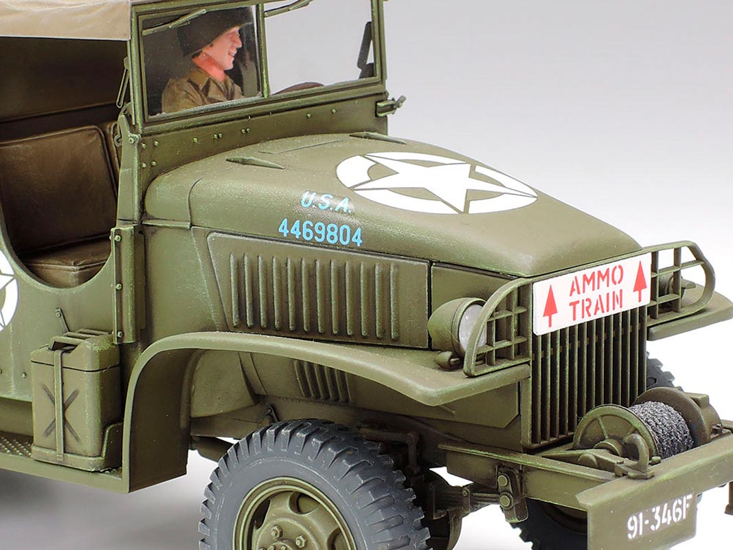 Tamiya US 2 1/2 Ton 6×6 Lastbil - Modelbil