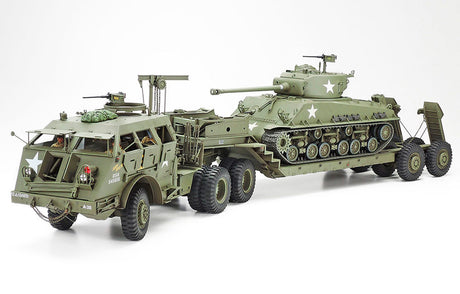 Tamiya US 40-tons tanktransporter Dragon Wagon - Modelbil