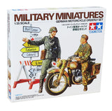 Tamiya German motorcycle ordely sæt - Modelfigur