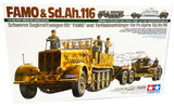 Tamiya Famo m. tanktransporter - Modelbil