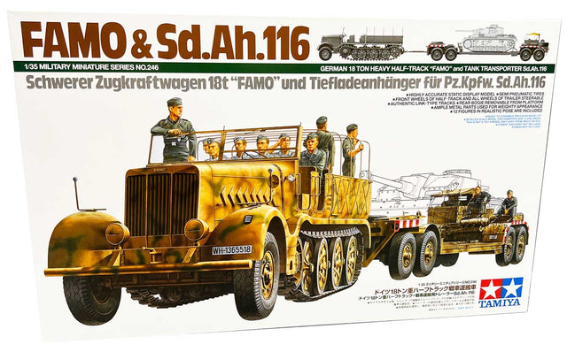 Tamiya Famo m. tanktransporter - Modelbil