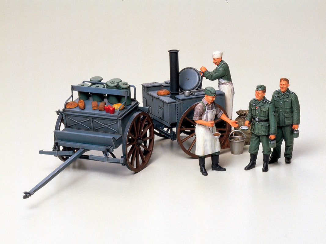 Tamiya German Field Kitchen Scenery - Modelfigurer