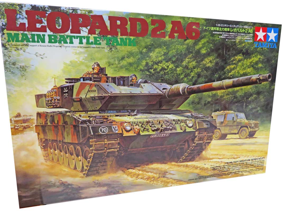 Tamiya Leopard 2A6 kampvogn