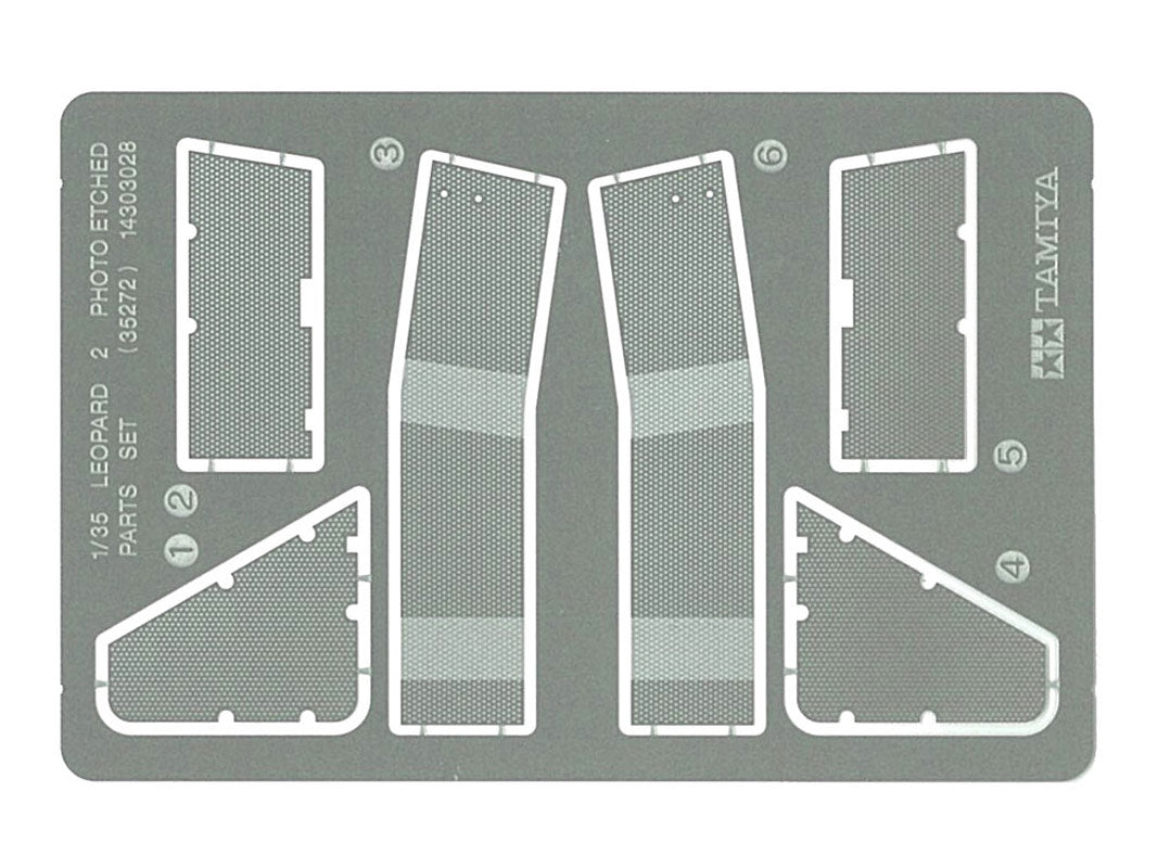 Tamiya Leopard 2 A5/A6 PE Parts set - Tilbehør