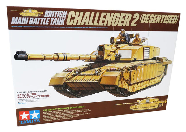 Tamiya Challenger 2 Desert modelkampvogn