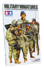 Tamiya JGSDF Iraq humanitarian assistance set modelfigurer
