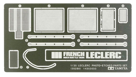 Tamiya tilbehørssæt til French main battle tank Leclerc series 2 - Tilbehør